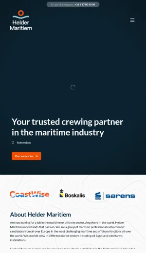 Helder Maritiem Crew Recruitment and Maritime Staffing screenshot