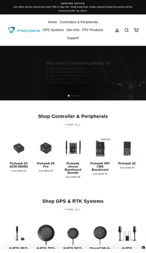 Holybro Drone Hardware Store screenshot