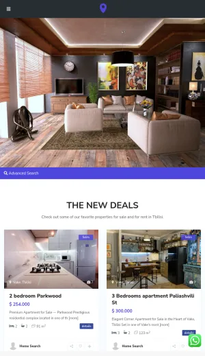 Search Georgia Real Estate Listings screenshot
