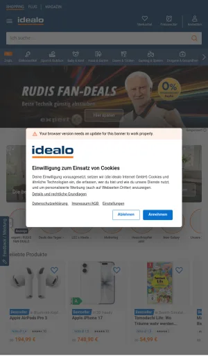 Idealo Price Comparison and Deal Finder screenshot