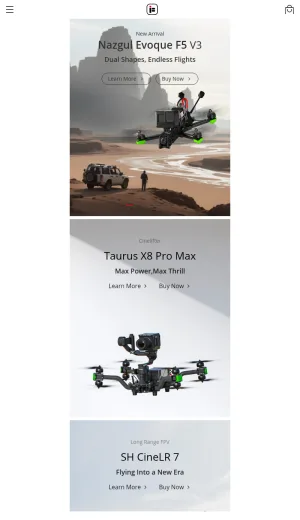 iFlight FPV Drones and Drone Equipment screenshot