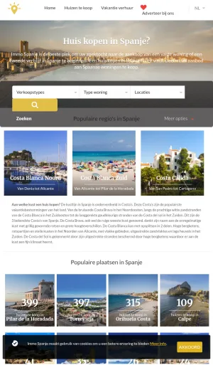 Spain Homes and Villas for Sale screenshot