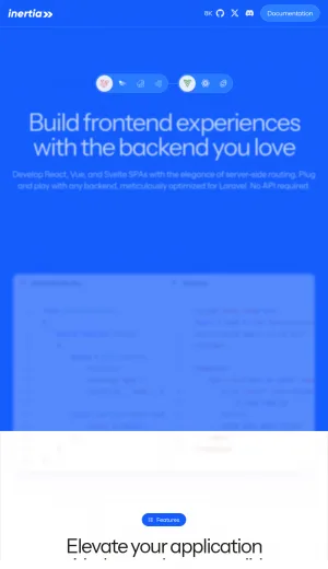 Inertia.js for Server-Side Routed Single-Page Apps screenshot