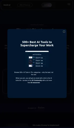 AI Tools Directory and Reviews screenshot