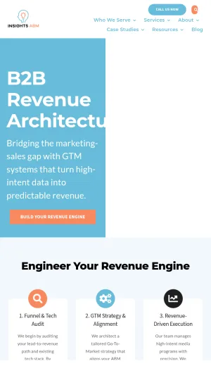 Insights ABM Consulting for B2B Revenue Growth screenshot