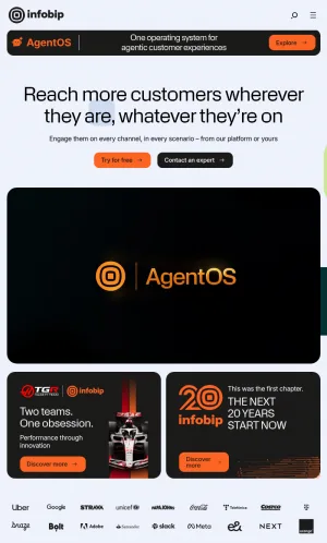 Infobip Omnichannel Customer Communications Platform screenshot