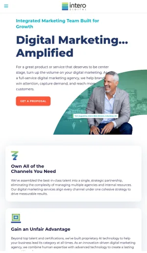 Intero Digital Full-Service Digital Marketing Agency screenshot
