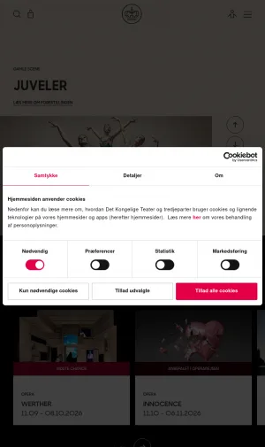 The Royal Danish Theatre: Opera, Ballet, Drama and Concerts screenshot