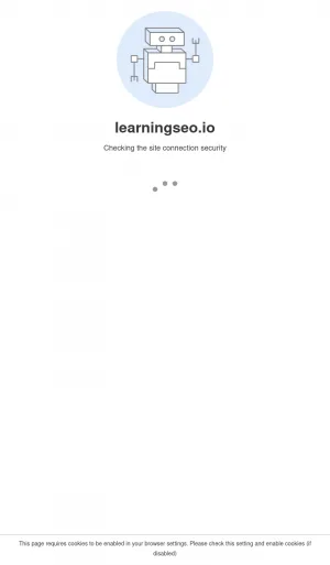 Learning SEO screenshot