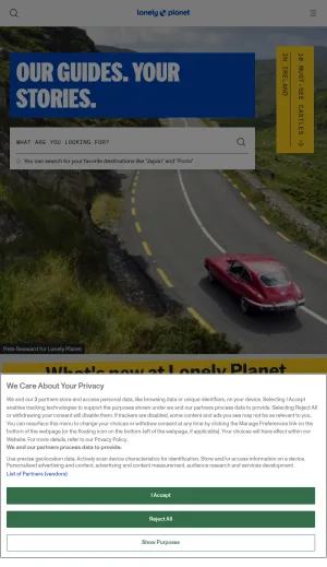 Lonely Planet Travel Guides and Trip Planning screenshot