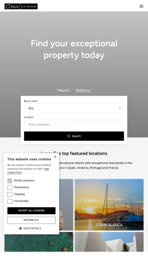 Lucas Fox Luxury Real Estate in Spain and Europe screenshot