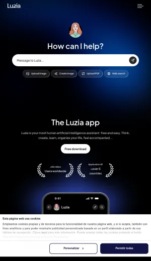 Luzia AI Assistant for Daily Work, Learning, and Creation screenshot