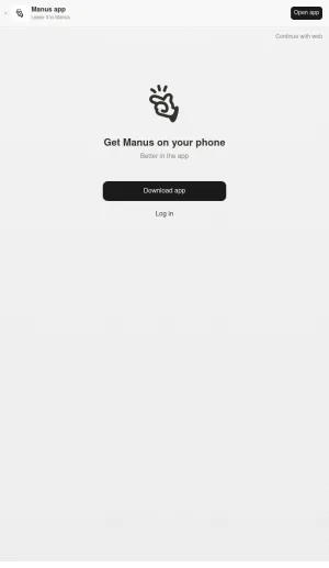 Manus AI Task Execution and Workflow Automation screenshot