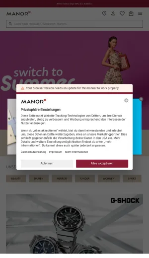 Manor Online Department Store for Fashion, , Electronics and More screenshot