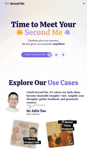 Personal AI Companion for Ideas and Memory screenshot