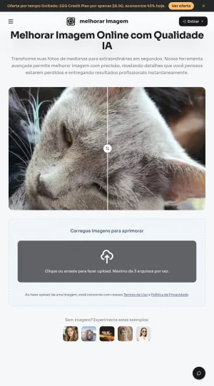 AI Image Enhancement and Upscaling Tool screenshot