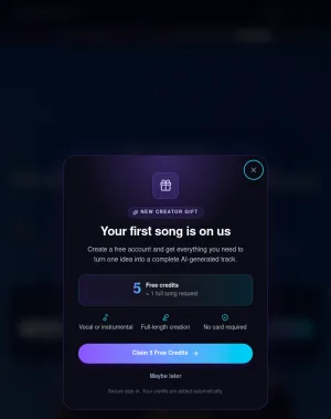 MiniMax Music 3.0 - AI Music Generator for Songs and Instrumentals screenshot