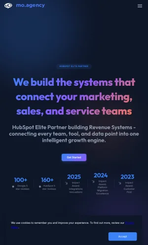 MO Agency | HubSpot Elite Partner and Revenue Operations Agency screenshot