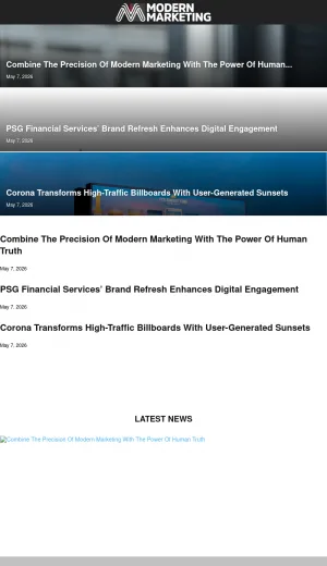 Modern Marketing screenshot