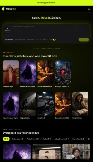 MonaReel AI Photo to Video Generator screenshot