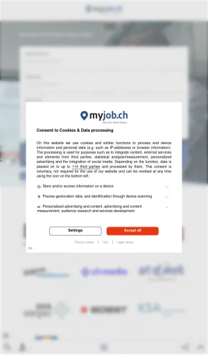 Northwestern Switzerland Job Portal screenshot
