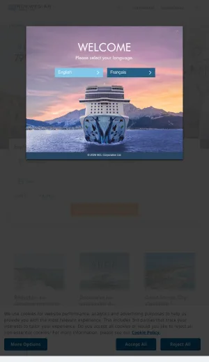 Norwegian Cruise Line Cruises and Vacation Deals screenshot