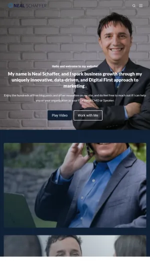 Neal Schaffer Digital and Social Media Marketing Consulting screenshot