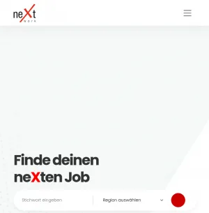 neXt work AG Swiss Recruitment and Temporary Staffing screenshot