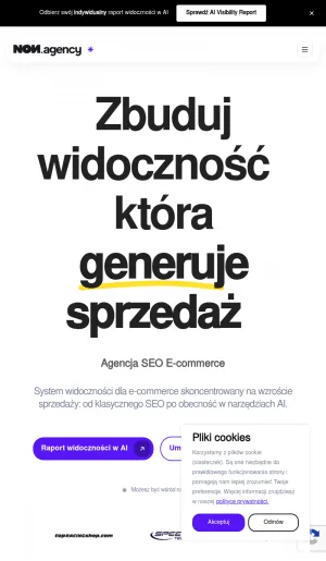 NON Agency International SEO and AI Search Optimization screenshot
