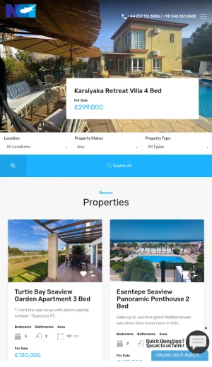 North Cyprus Real Estate Sales and Buying Guide screenshot