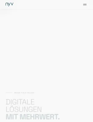 NYV Swiss Digital Studio for Custom Software and AI Automation screenshot