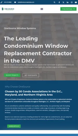 Replacement Windows and Doors for Condominiums and Commercial Properties screenshot