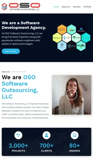 OSO Software Outsourcing New York City App and Web Development screenshot