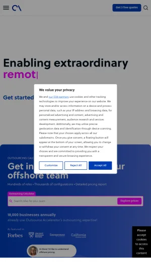 Outsource Accelerator: Outsourcing Marketplace and BPO Advisory screenshot