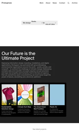 Pentagram Design Consultancy screenshot