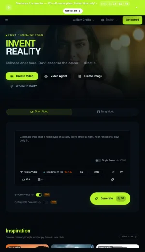 Pixwit AI Video Generator for Text and Image to Video screenshot