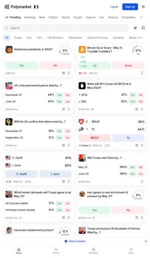 Polymarket Prediction Market for Event Trading screenshot