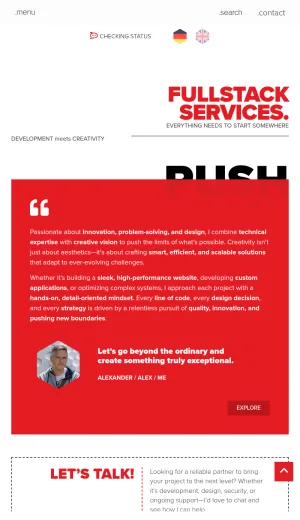 PortalZINE NMN Web Consulting and Full Stack Development screenshot