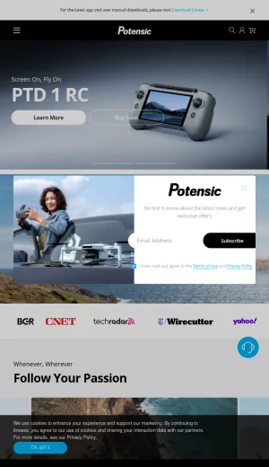 Potensic Camera Drones and Accessories screenshot
