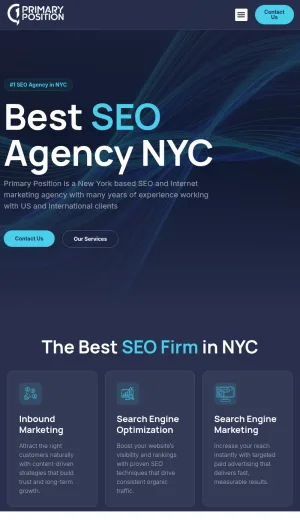 New York Search Marketing Agency for SEO and PPC screenshot