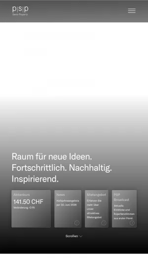 PSP Swiss Property Commercial Real Estate Investment screenshot