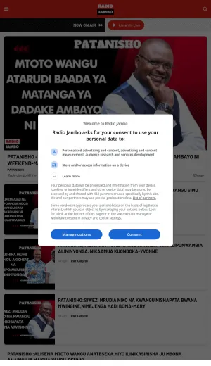 Radio Jambo Kenyan News and Talk Radio screenshot