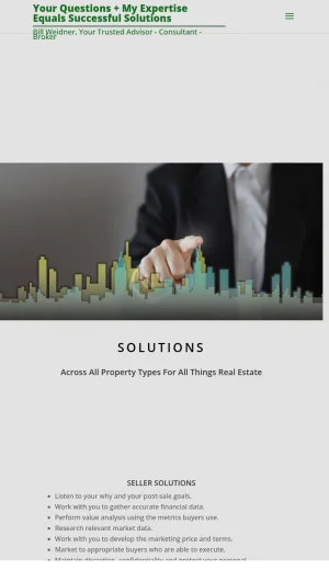 William J. Weidner Licensed Real Estate Broker and Realty Speak Podcast screenshot