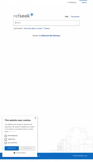 RefSeek Academic Search Engine screenshot