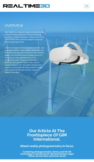 Real-Time 3D Stereoscopic AR for UAV Infrastructure Inspection screenshot