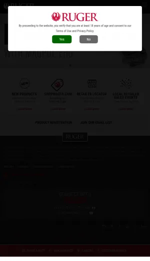 Sturm, Ruger & Co. Firearms Manufacturer screenshot