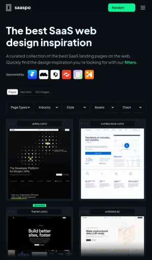 SaaS Website and Landing Page Design Inspiration screenshot
