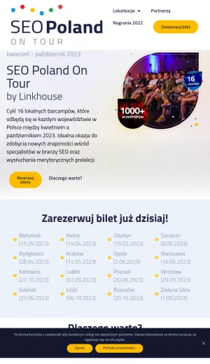 SEO Poland On Tour by Linkhouse screenshot