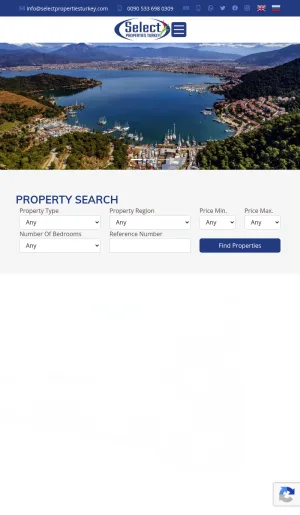 Select Properties Turkey: Fethiye Property Sales and Rentals screenshot