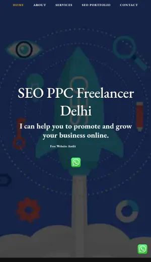 Freelance SEO and PPC Services in Delhi screenshot